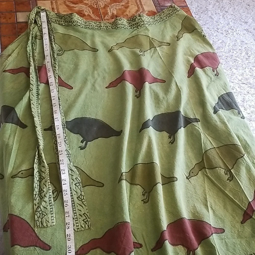 Indian wrap skirt - Picture 5 of 6